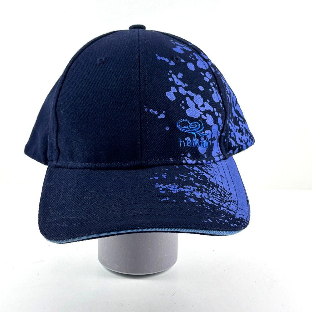 Surfware Hawaiian Classics Baseball Cap Mens OSFM Navy Blue Hawaii Logo‎ Beach